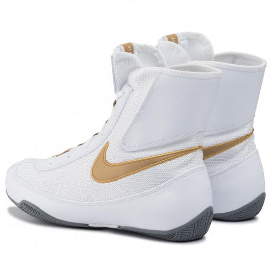 Nike Machomai 2 Boxing Shoes White/Gold