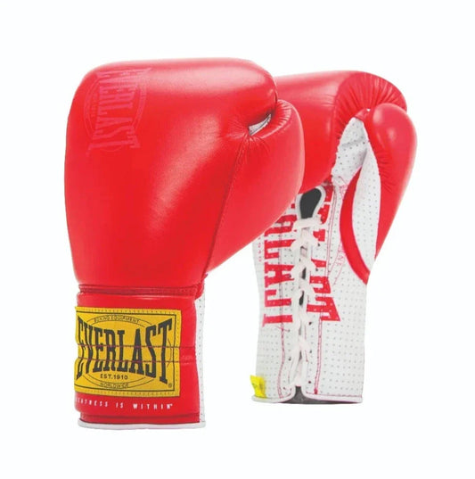 Everlast 1910 Lace Up Sparring Gloves