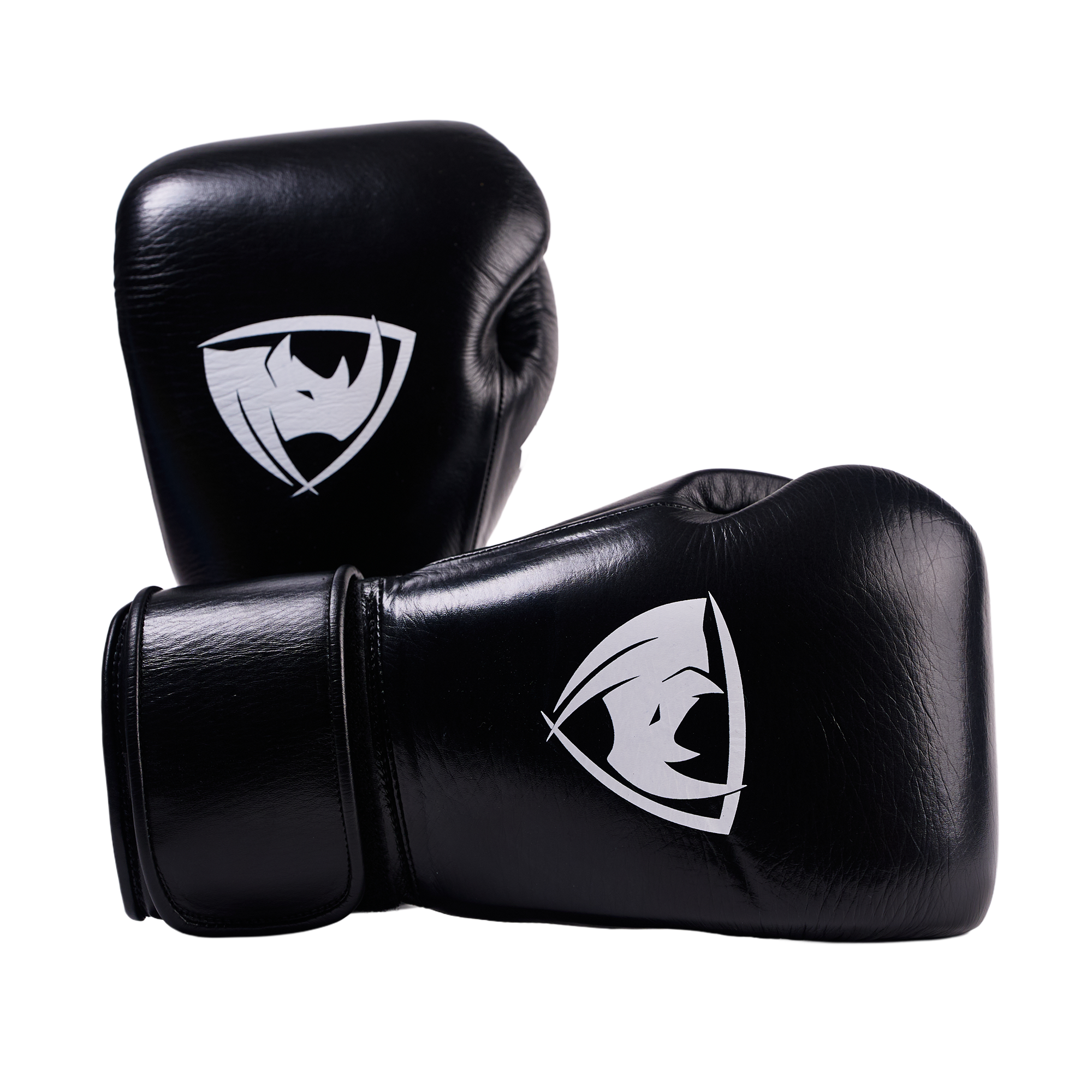 Prolast PG Professional Boxing Gloves Charcoal Black - Velcro ( Hand Made )
