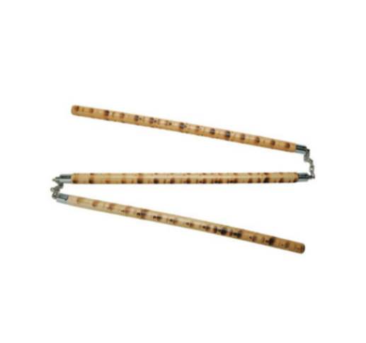 Three Section Staff - Rattan Tiger