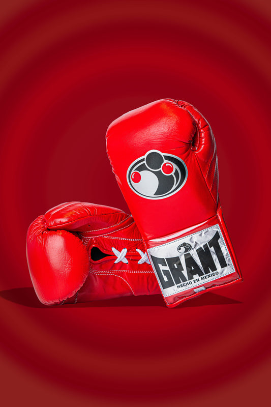 Grant Professional Boxing Gloves Red