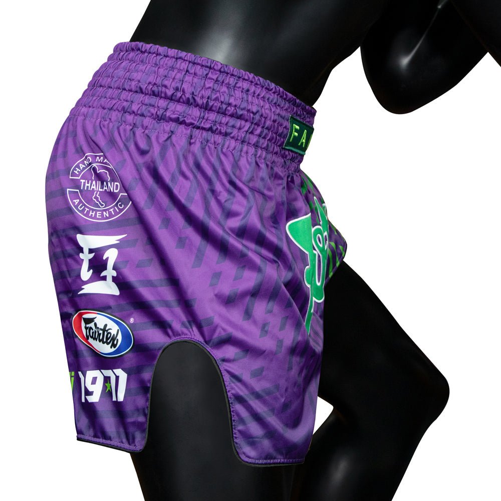 FAIRTEX MUAY THAI SHORTS - BS1922 RACER PURPLE