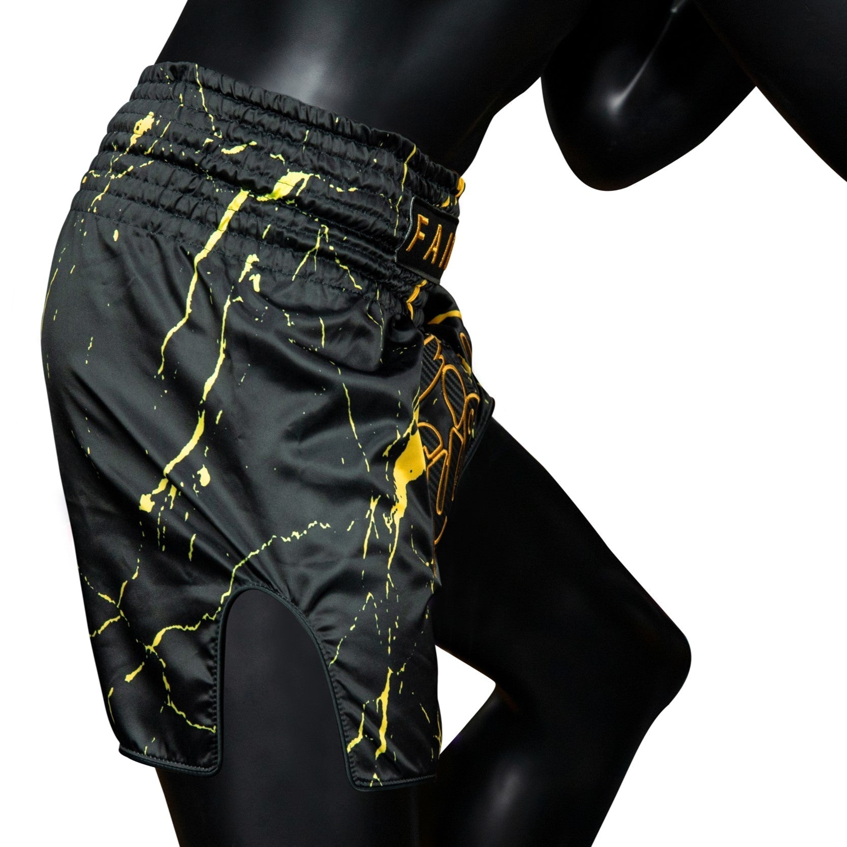 FAIRTEX MUAY THAI SHORTS - BS1947 BLACK MARBLE
