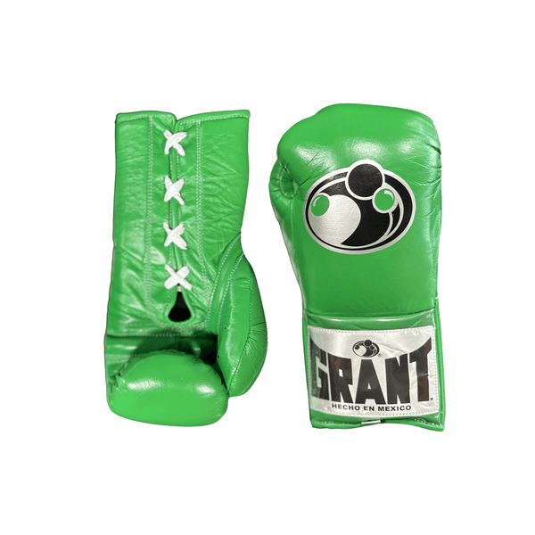 Grant Boxing Gloves 10oz Lace - Green