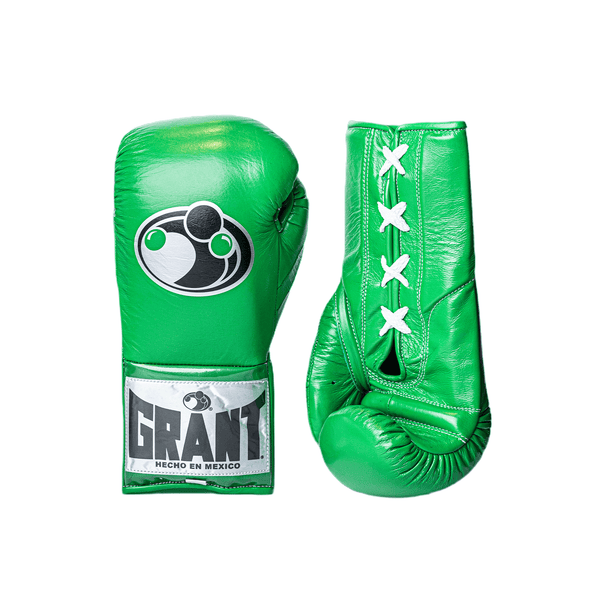 Grant Boxing Gloves 10oz Lace - Green