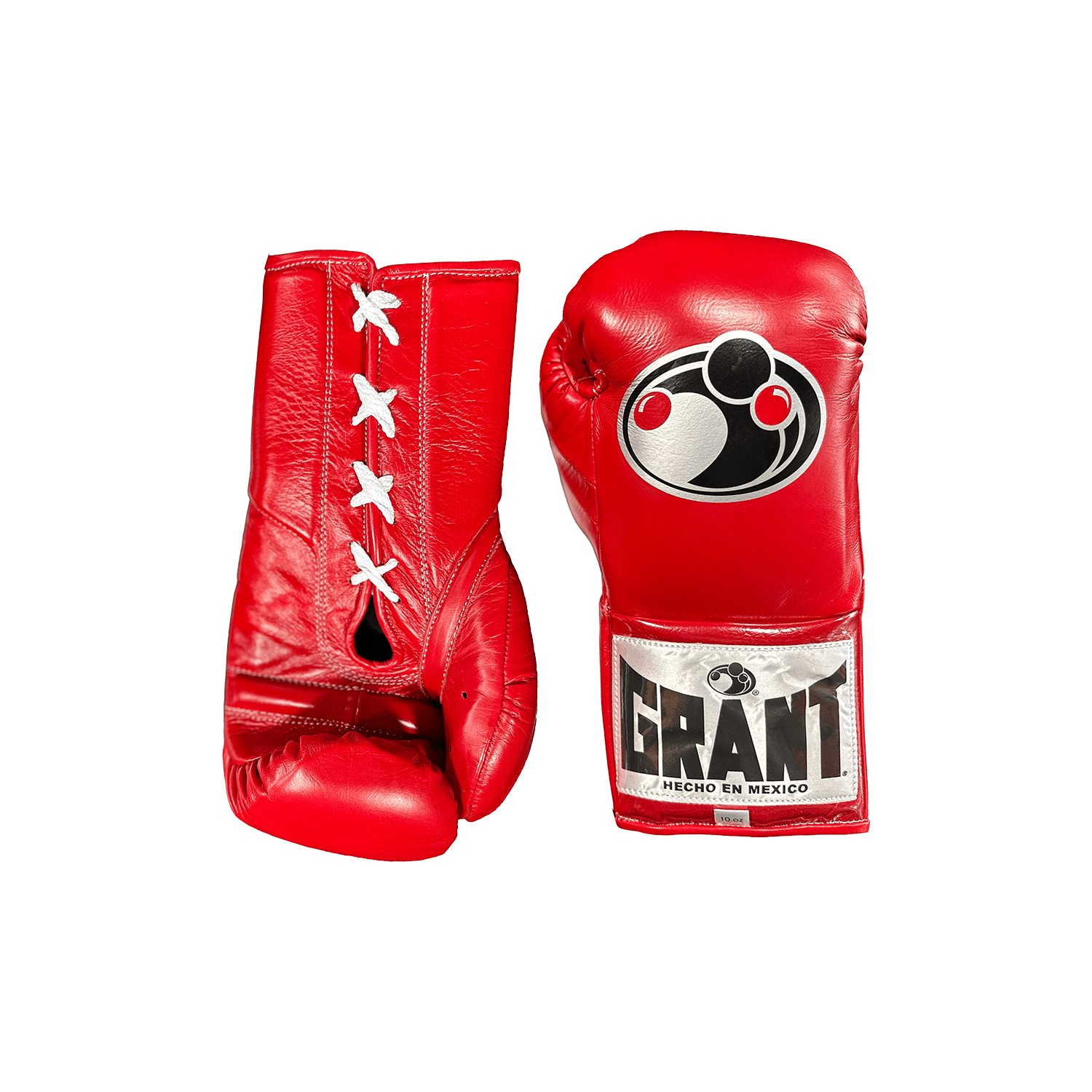 Grant Boxing Gloves 10oz Lace - Red
