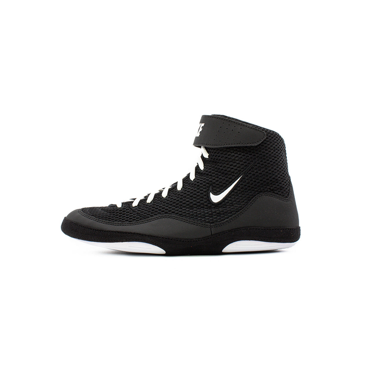 Nike Inflict Wrestling Shoes - Black/White/White