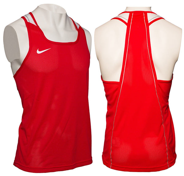 Nike Boxing Tank - Scarlet / White