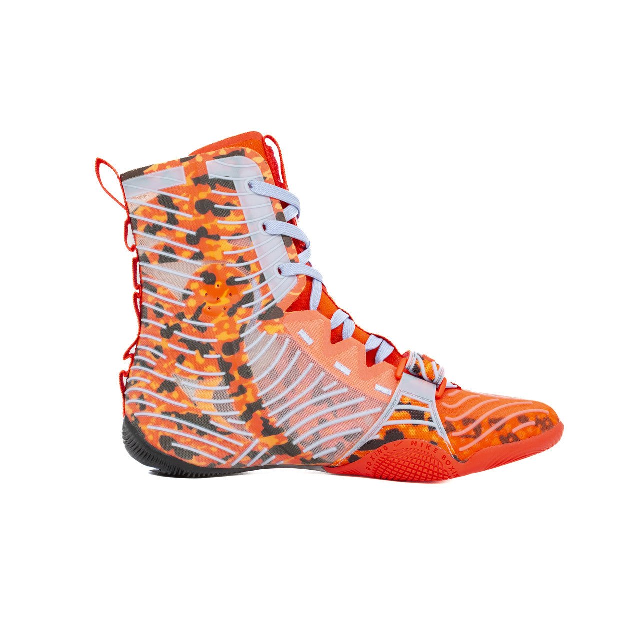 Nike HyperKO 3 SE Boxing Shoes - Bright Crimson/Aluminum-Black