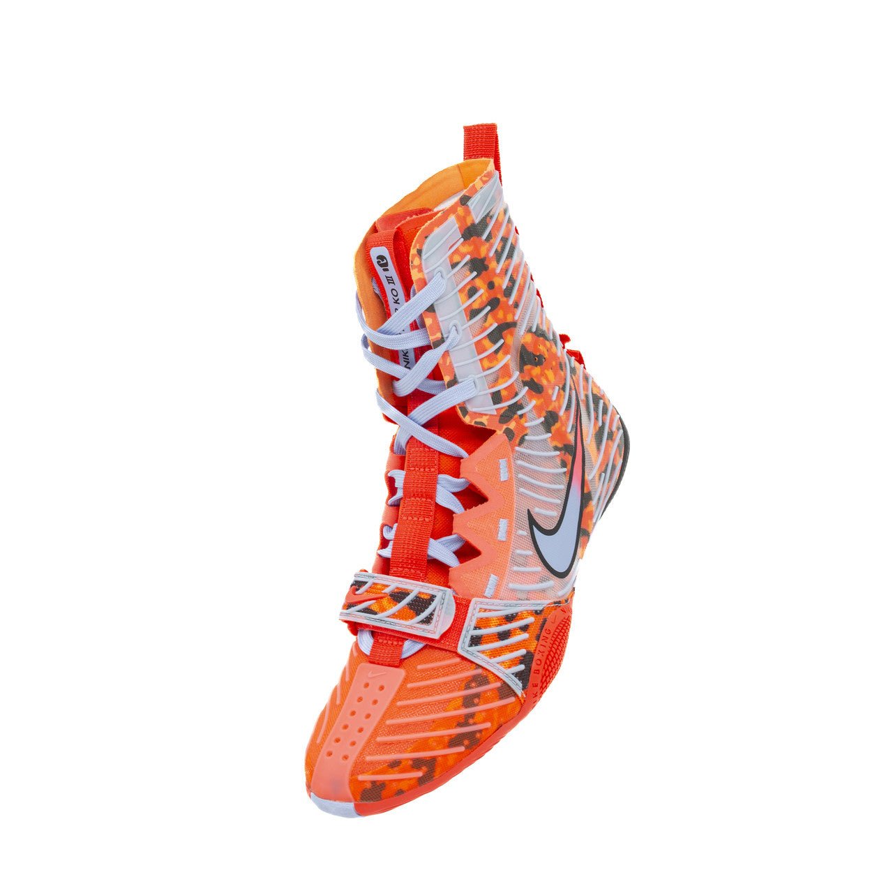 Nike HyperKO 3 SE Boxing Shoes - Bright Crimson/Aluminum-Black