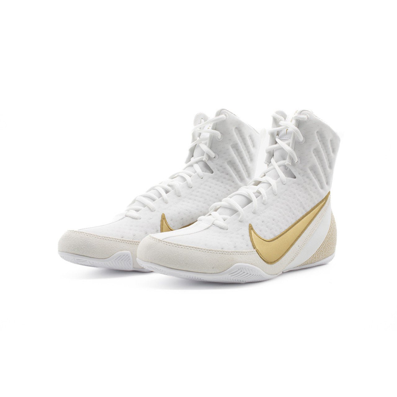 Nike Machomai 3 Boxing Shoes White/Gold