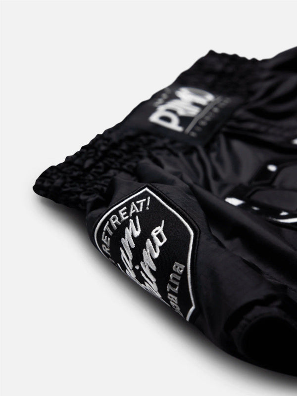 Primo Muay Thai Shorts - Super Nylon - Black Panther II