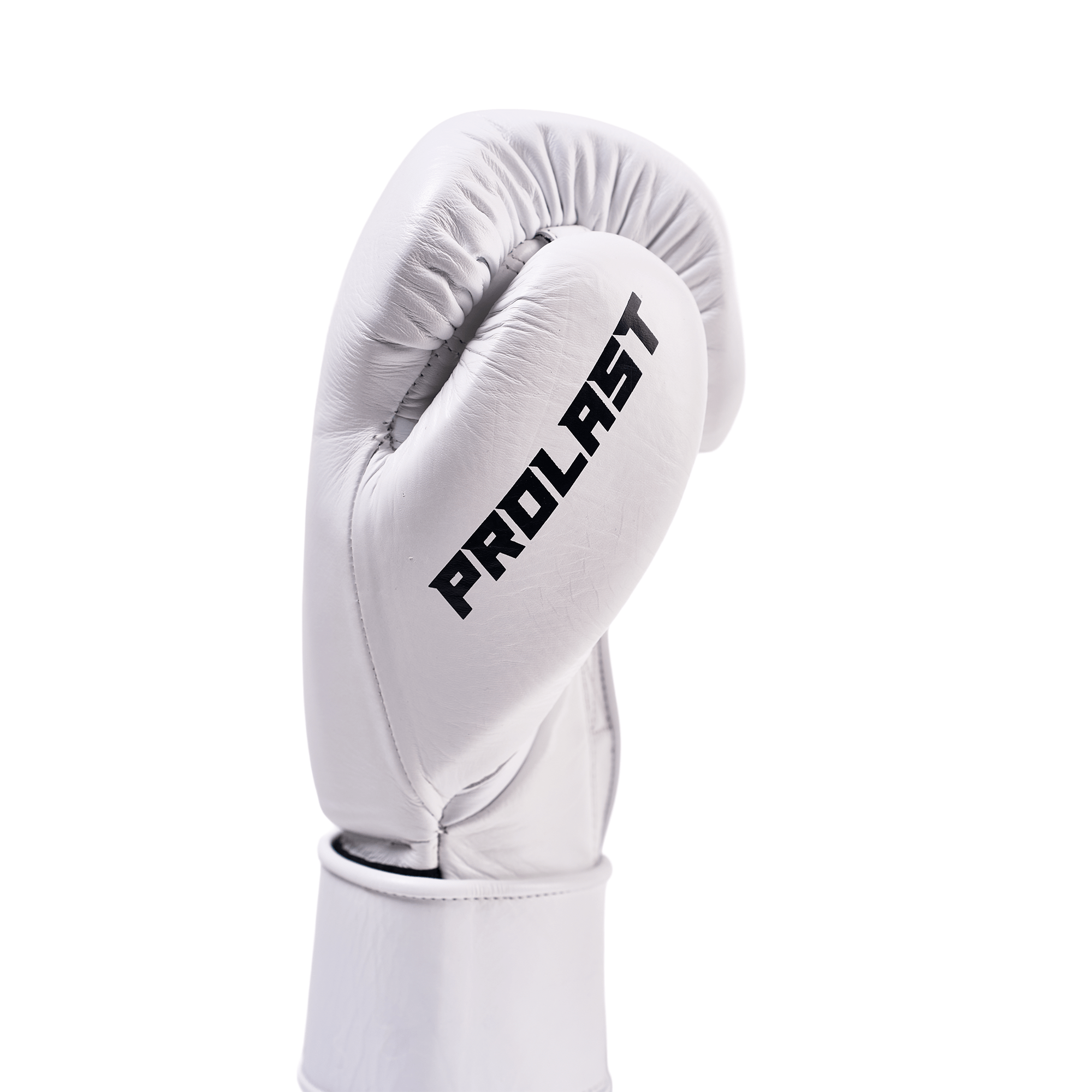 Prolast PG Professional Boxing Gloves Columbian White - Velcro ( Hand Made )