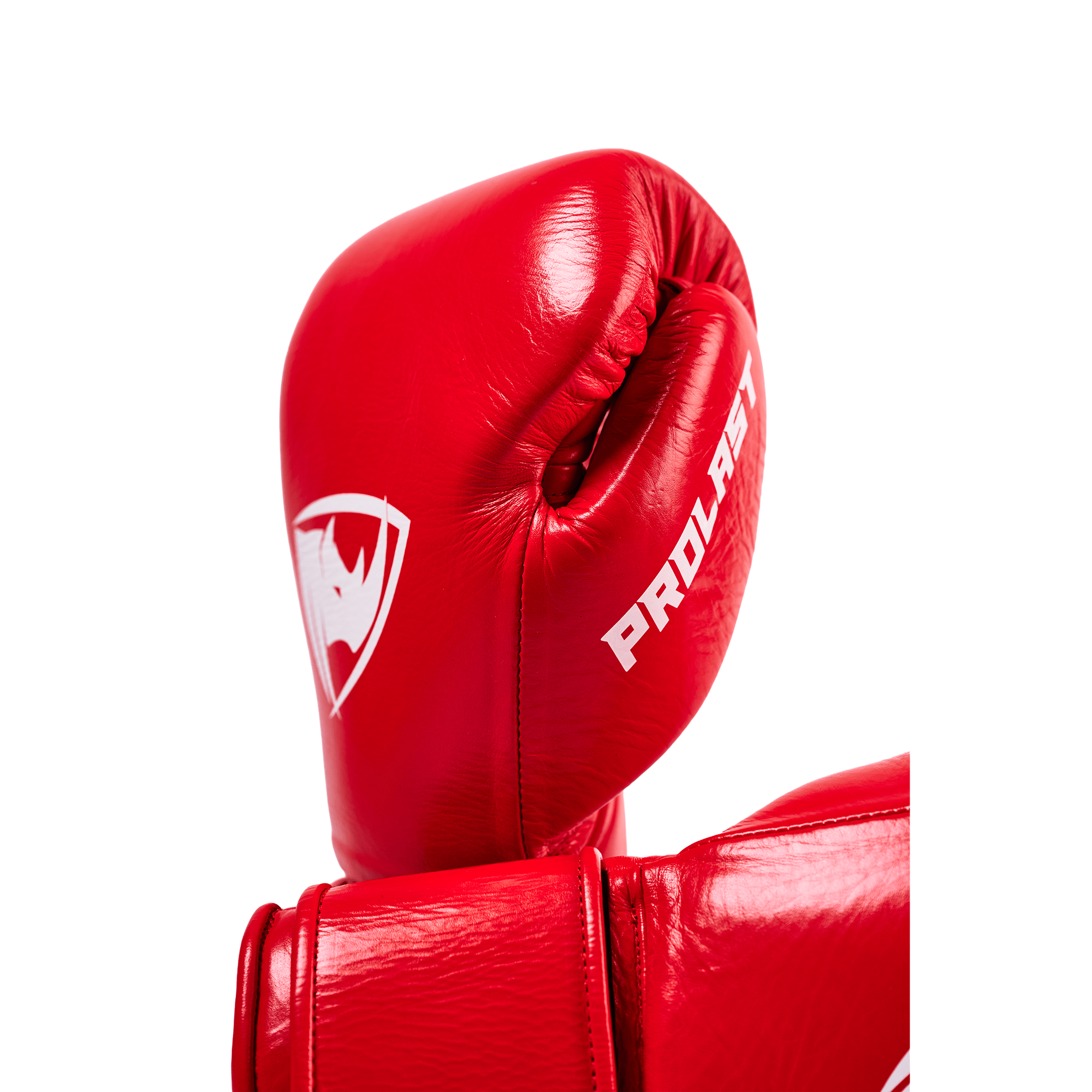 Prolast PG Professional Boxing Gloves Crimson Red - Velcro ( Hand Made )