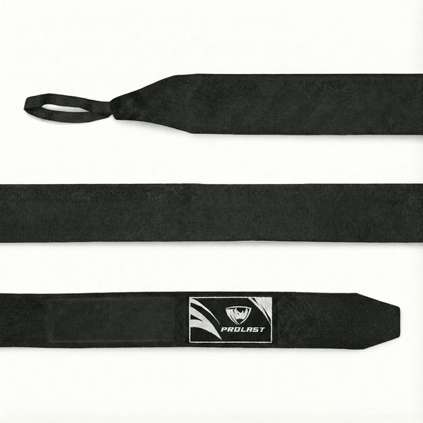Prolast Professional Boxing 180' Black Hand Wraps