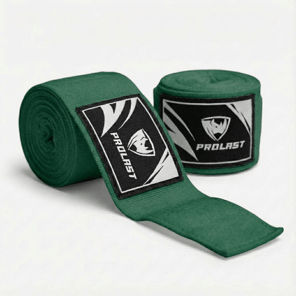 Prolast Professional Boxing 180' Hunter Green Hand Wraps