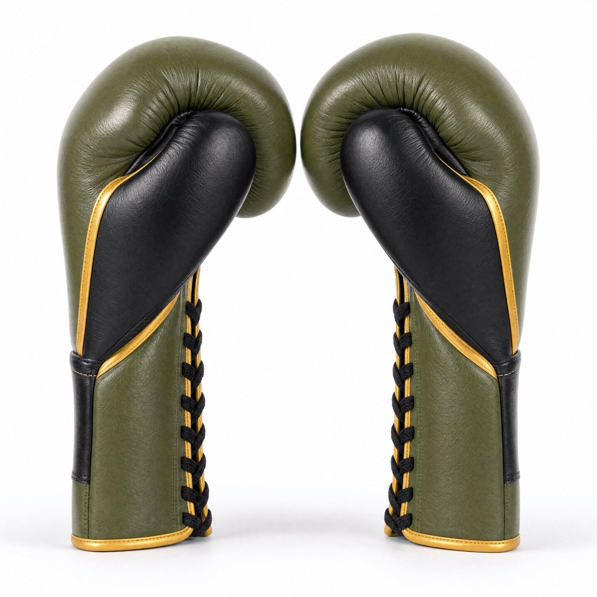 Rival RFX-Guerrero Pro Fight Gloves HDE-F – Army Green & Black Custom Colorway – 10oz