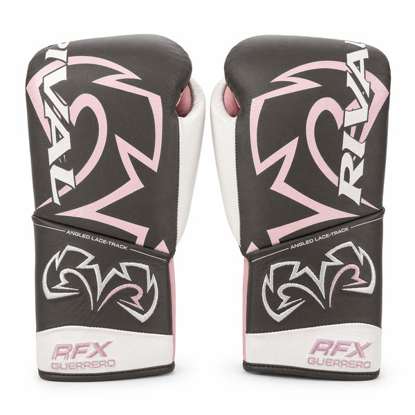 Rival RFX-Guerrero Pro Fight Gloves HDE-F – Brown & Pink Custom Colorway – 10oz