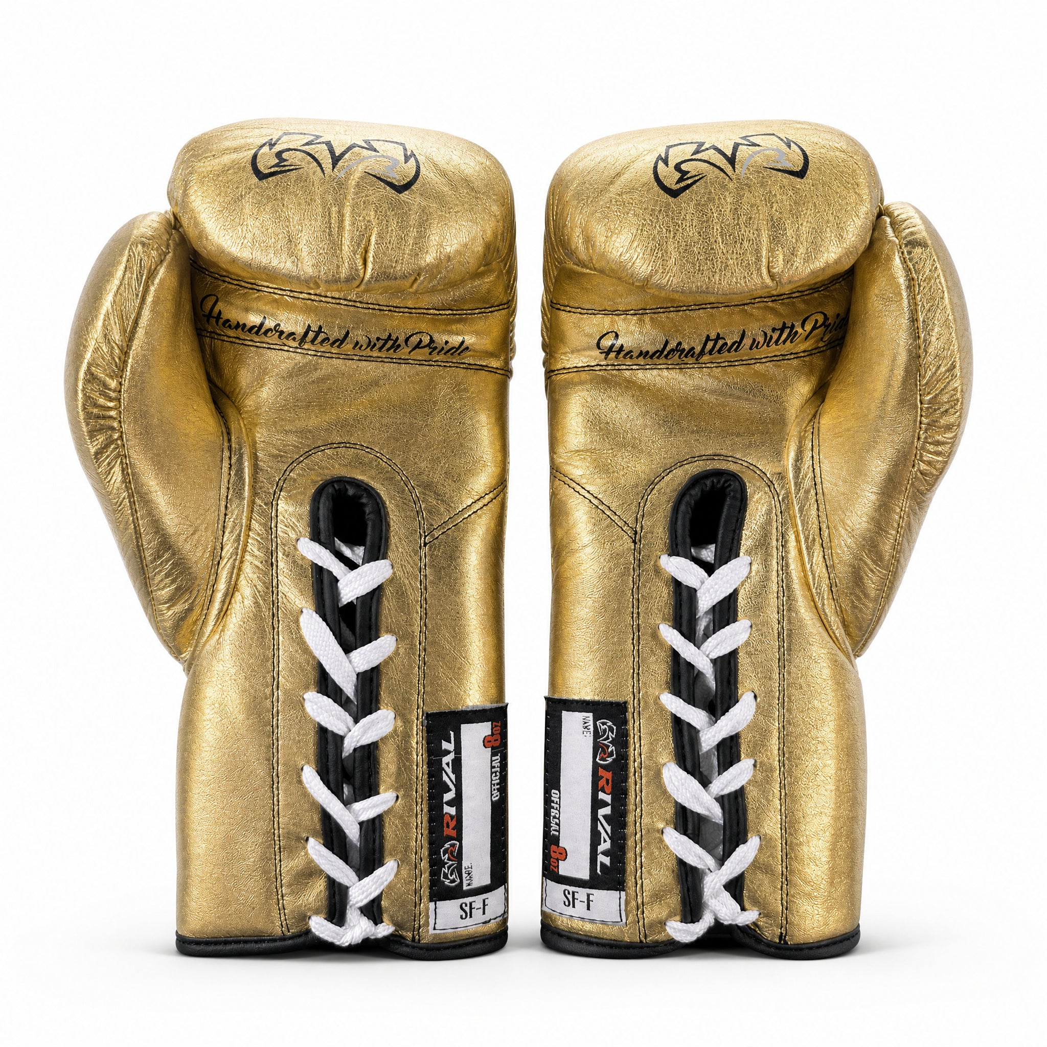 Rival RFX-Guerrero Pro Fight Gloves SF-F – ‘The Dream’ All-Gold Custom Colorway – 8oz