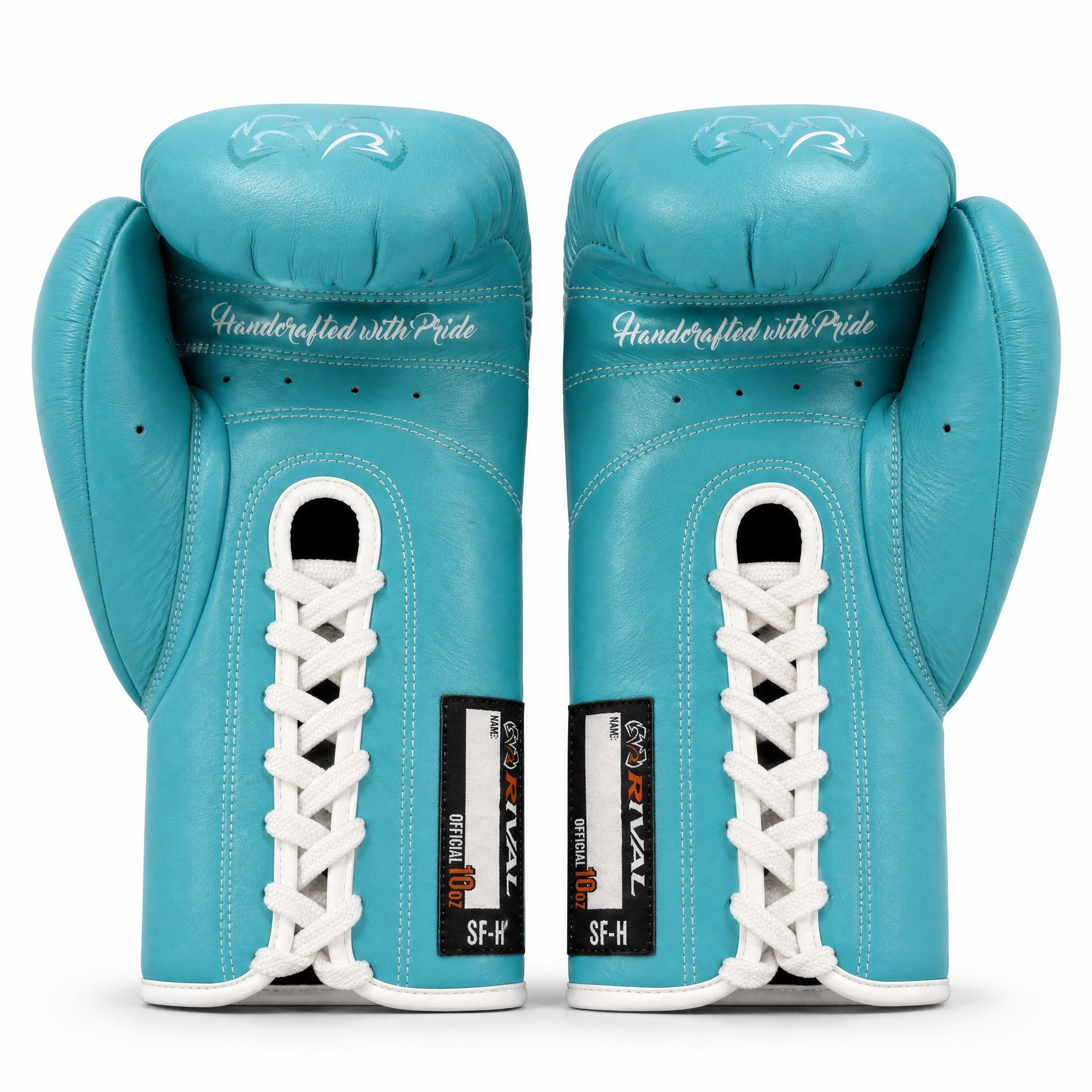 Rival RFX-Guerrero Pro Fight Gloves SF-H – Teal Custom Colorway – 10oz