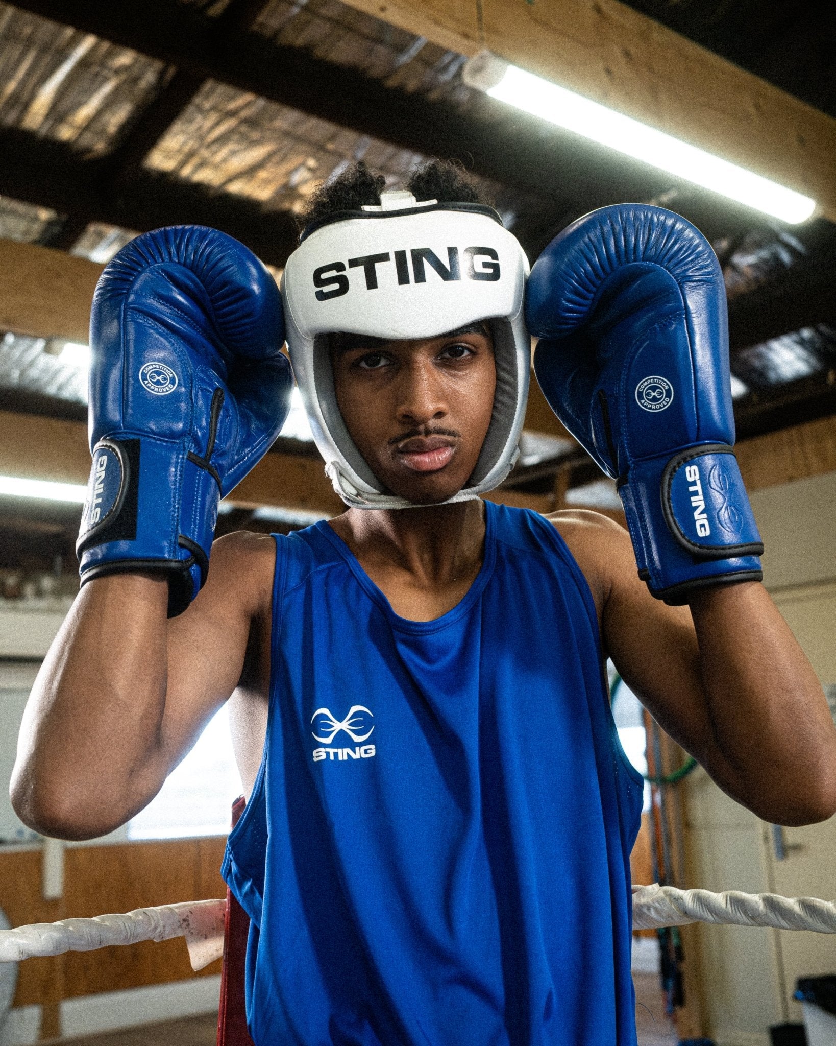 USA Boxing Approved Open Face Head Guard