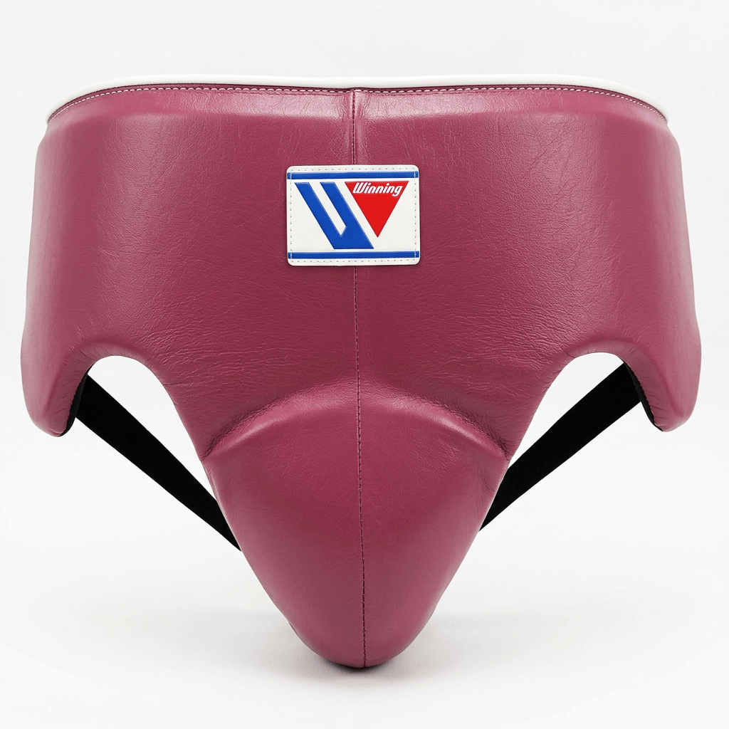 Winning Standard Cut Groin Protector - Wine Red
