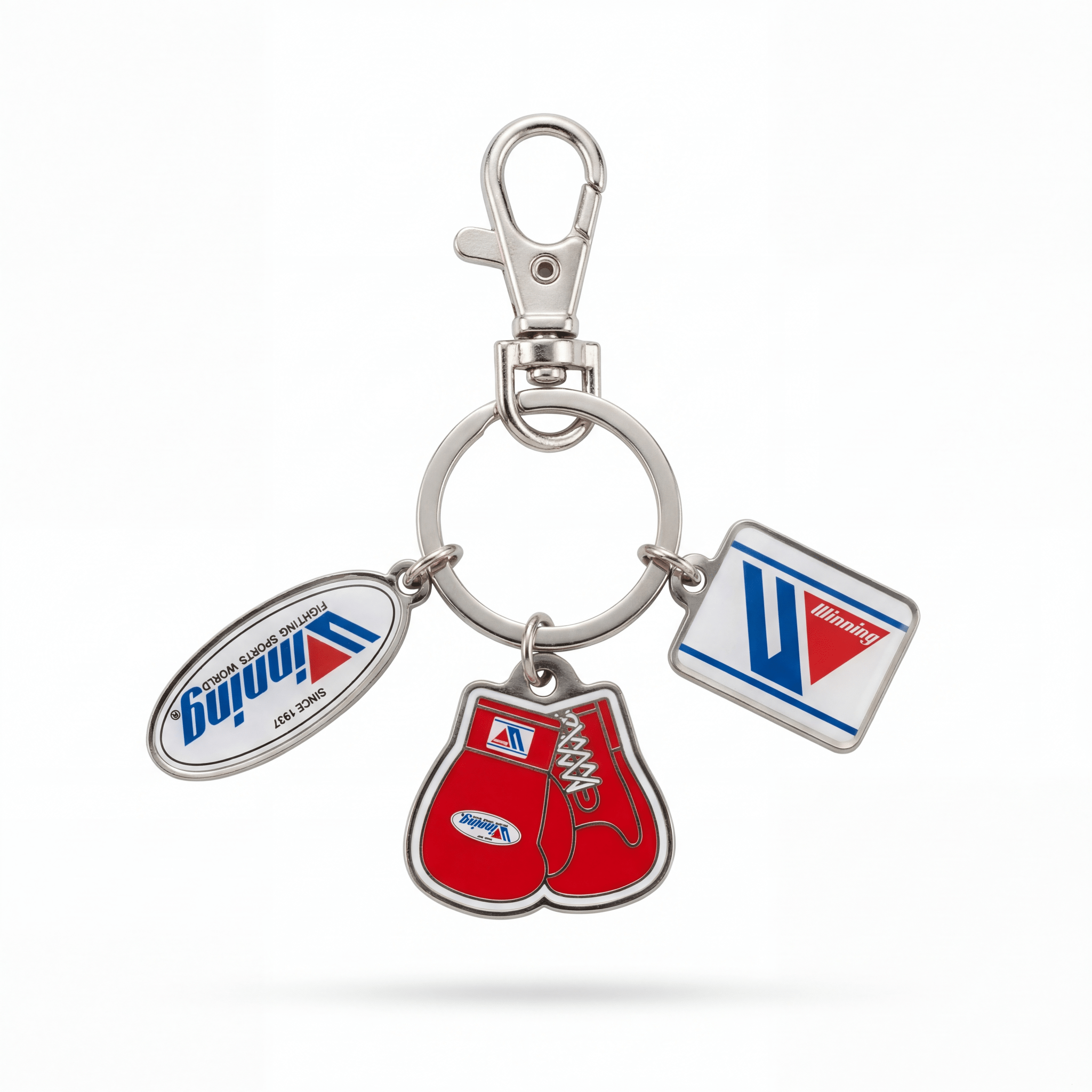 Winning Triple Keychain - Logo & Gloves