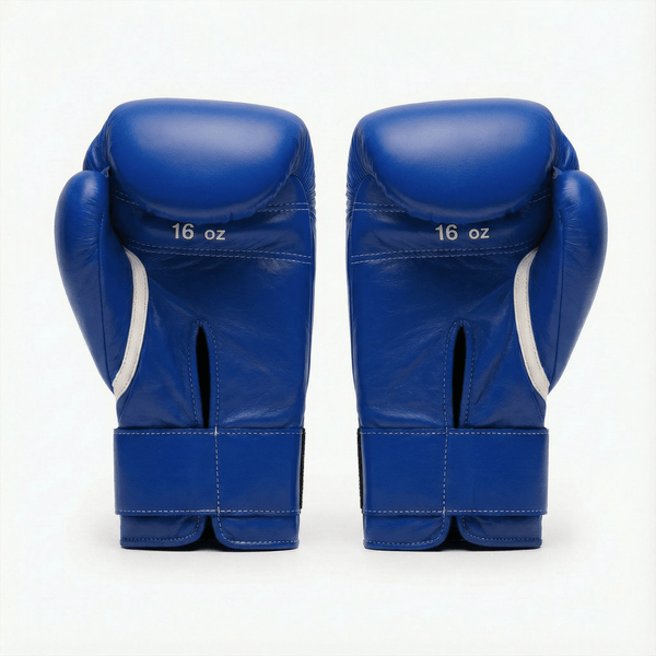 WINNING VELCRO BOXING GLOVES - BLUE