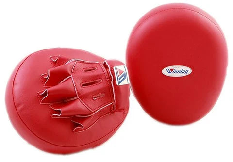 Winning High Grade Type Punch Mitts Red